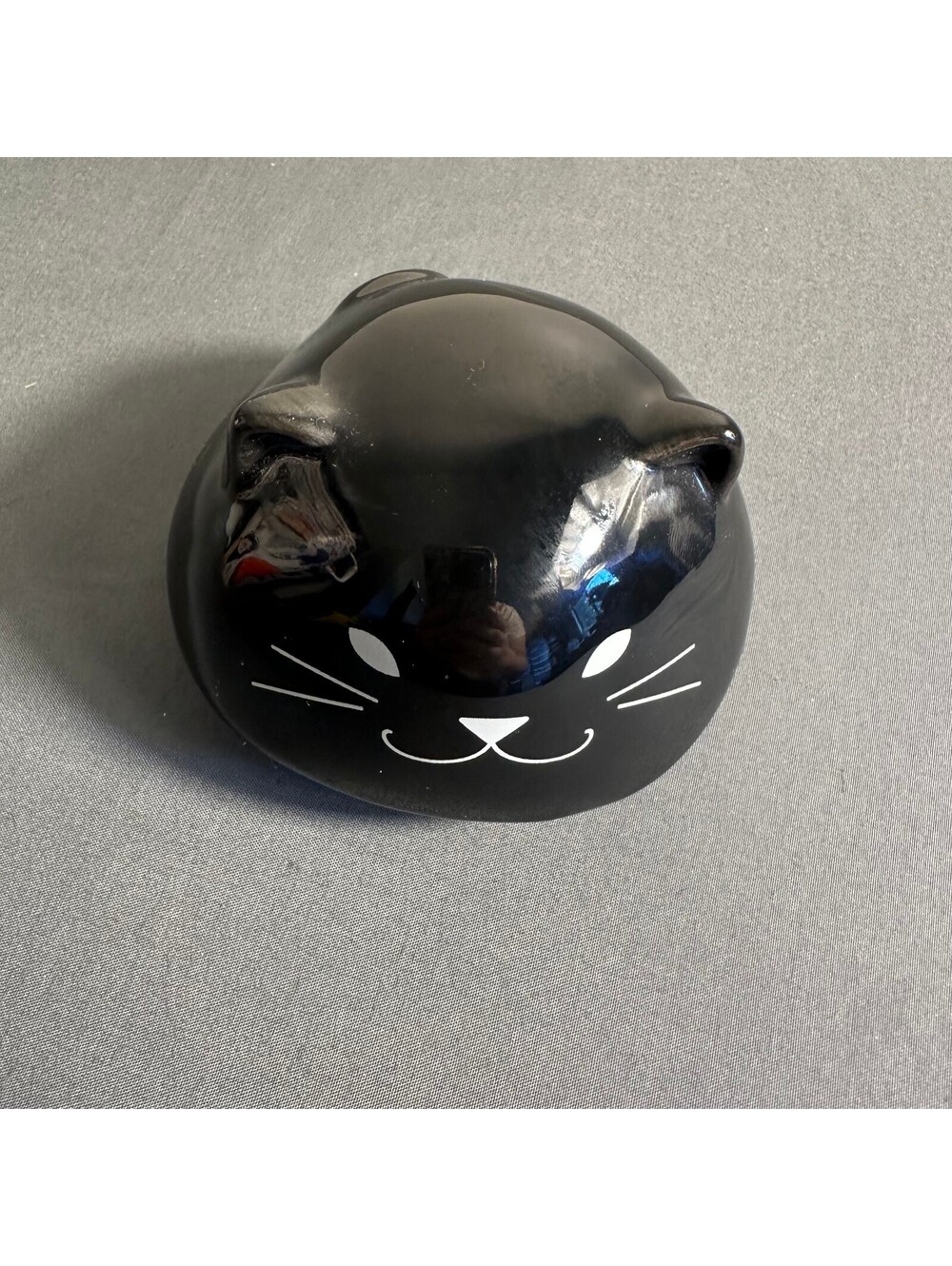 Rae Dunn Black Cat Mug Topper